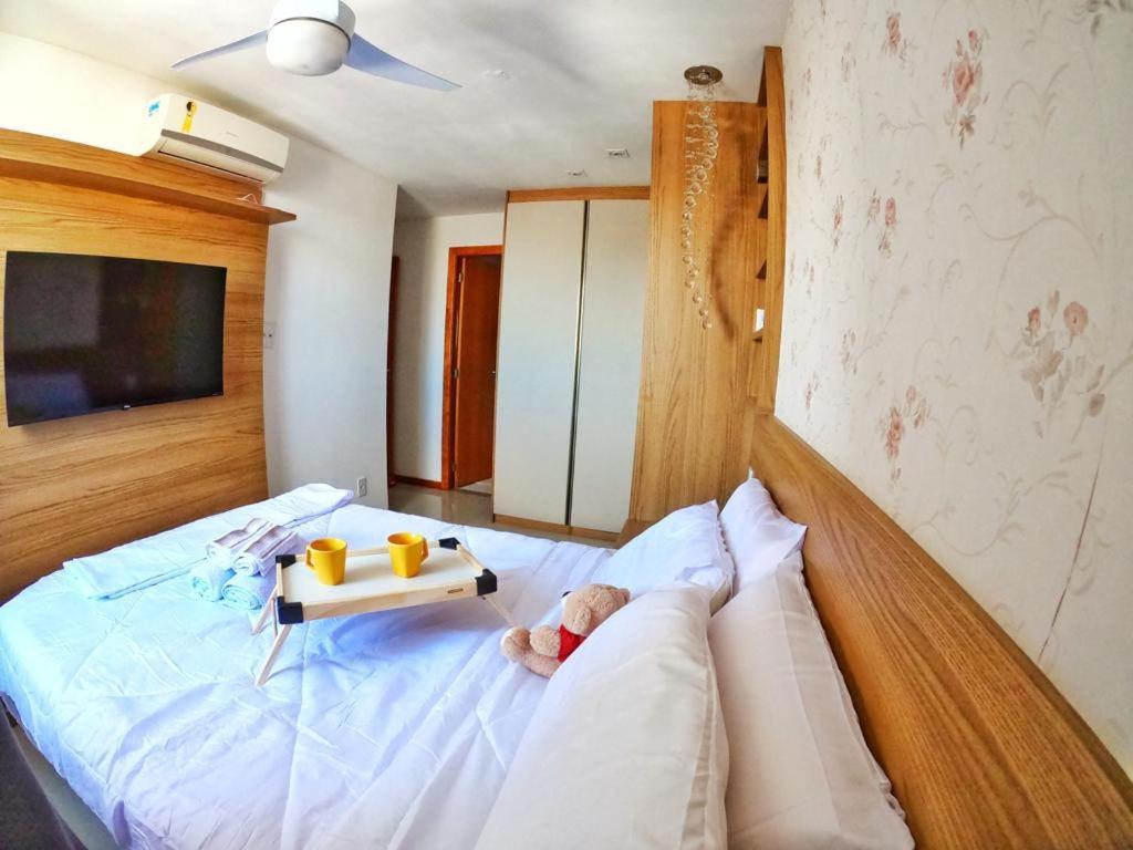 Apartmán Aconchegante Apartamento Perto Do Mar Com Wi-Fi Gratuito Vila Velha  Exteriér fotografie